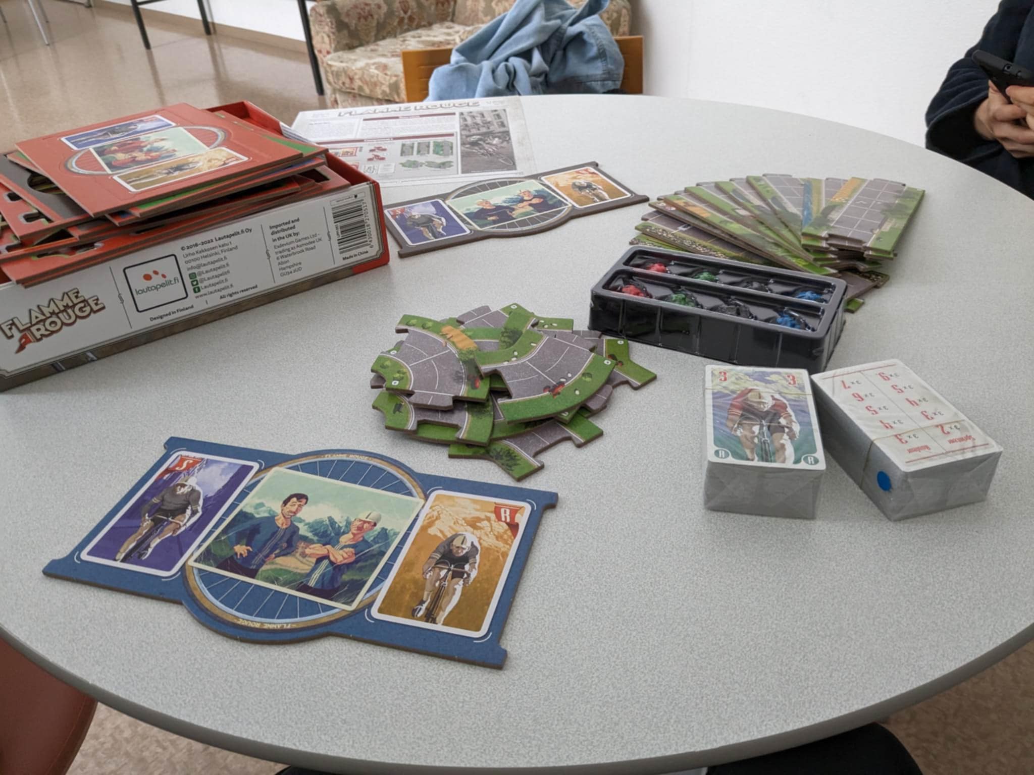 Flamme rouge board game