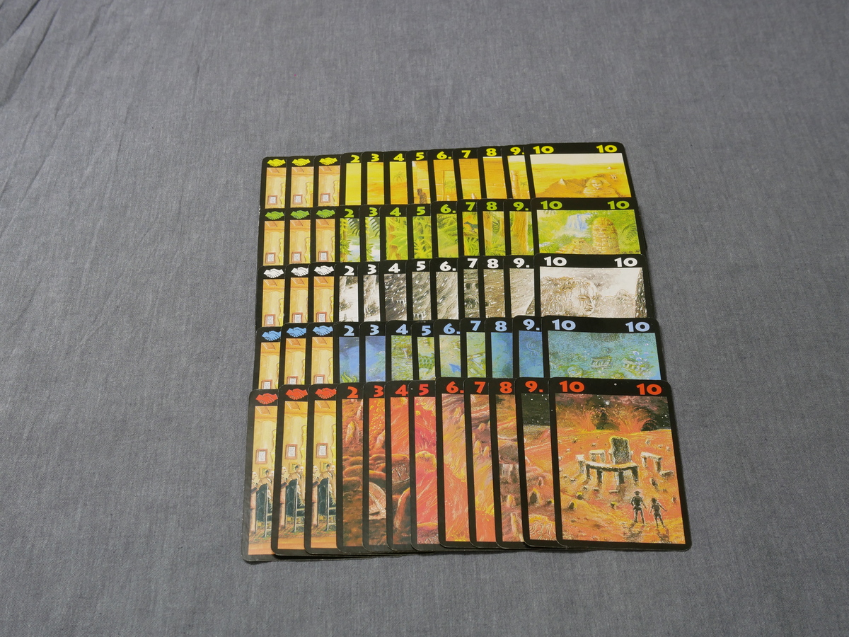 Lost Cities cards