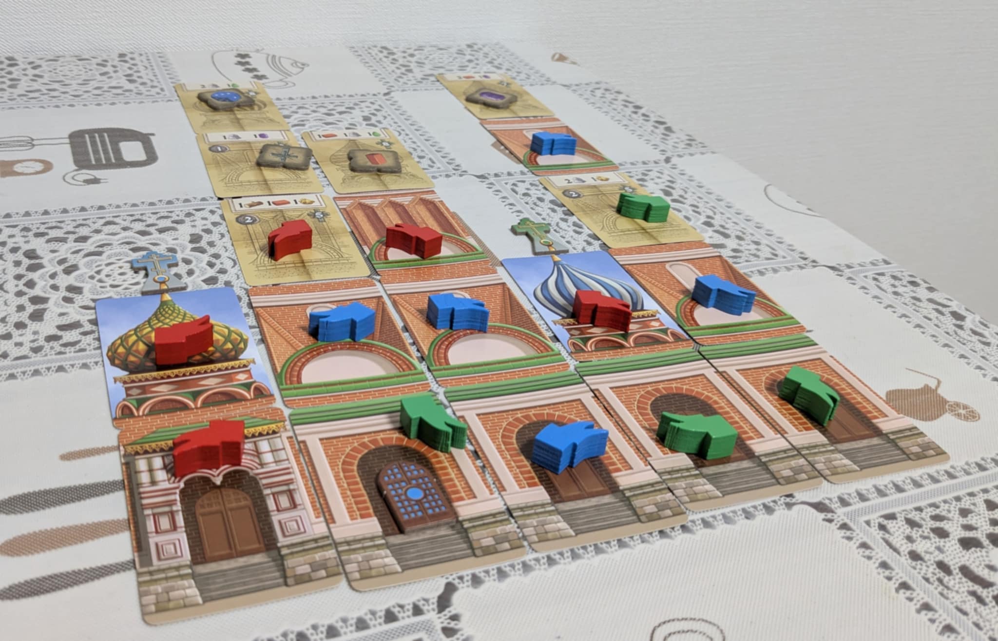 Area control element in the board game